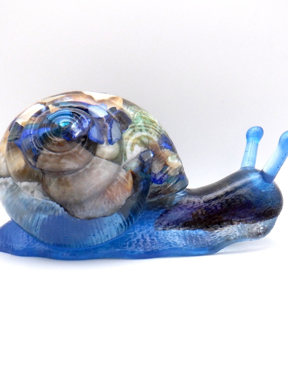 Handmade Resin Snail